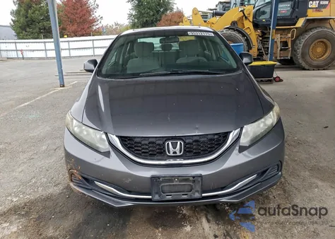 2013 Honda Civic Ex z USA, uszkodzony, nr VIN 2HGFB2F82DH507806